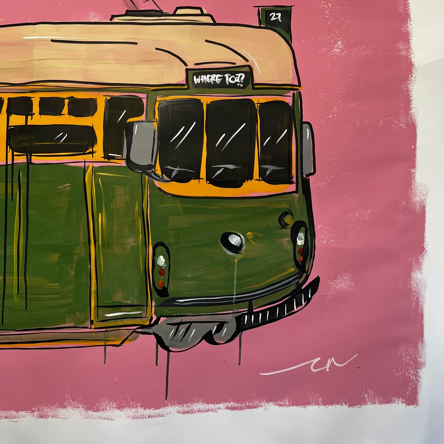 Big Ole Tram (On Paper)