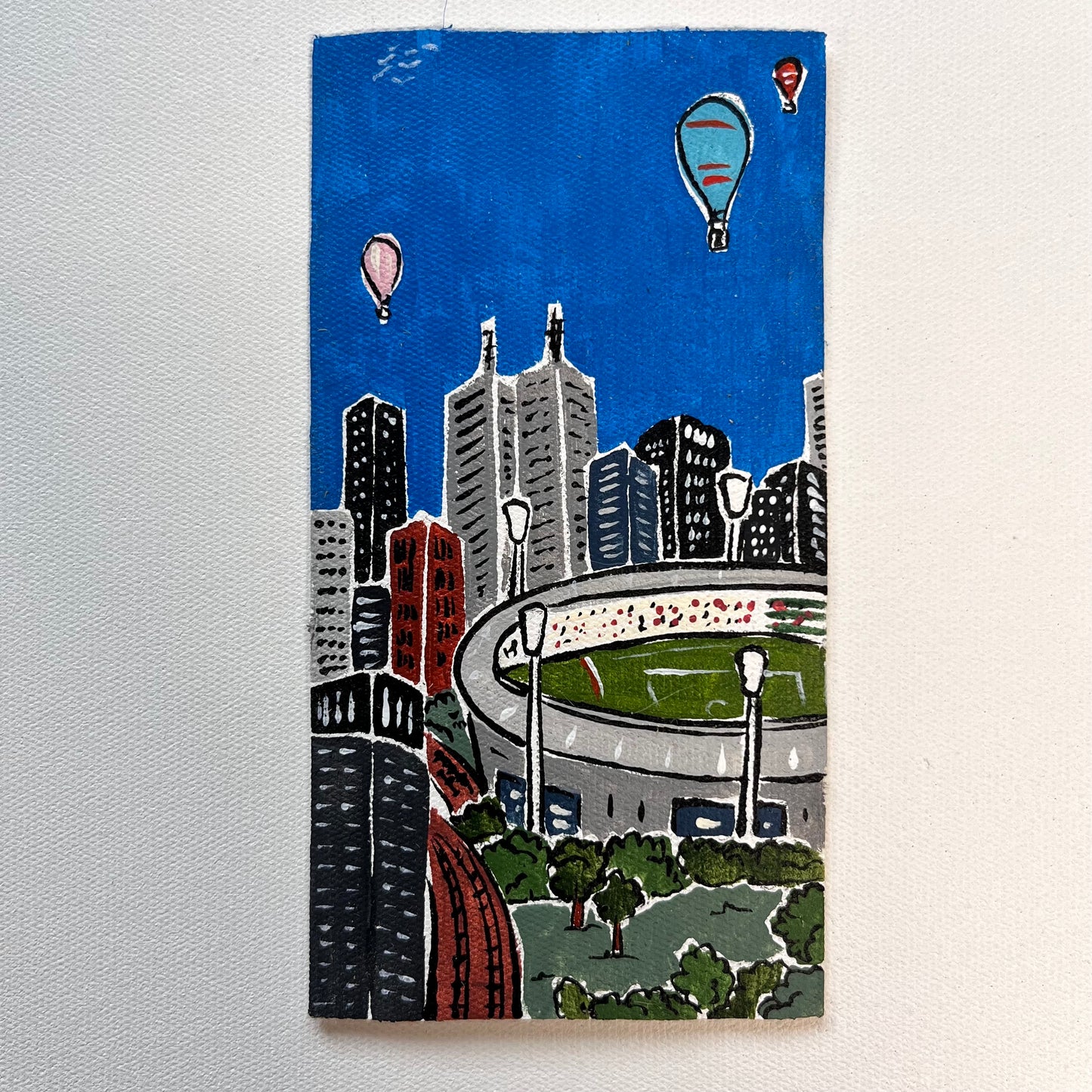 Mini Cricket Ground (Loose canvas)