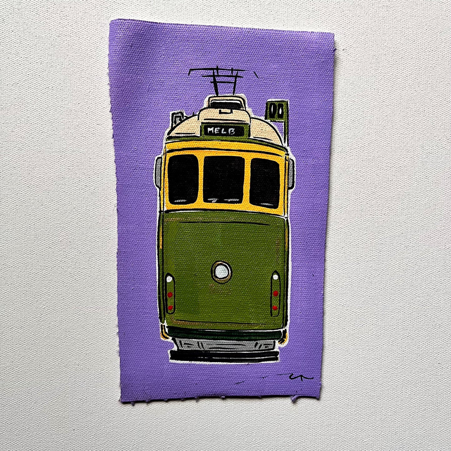 Melb Tram (Loose canvas)