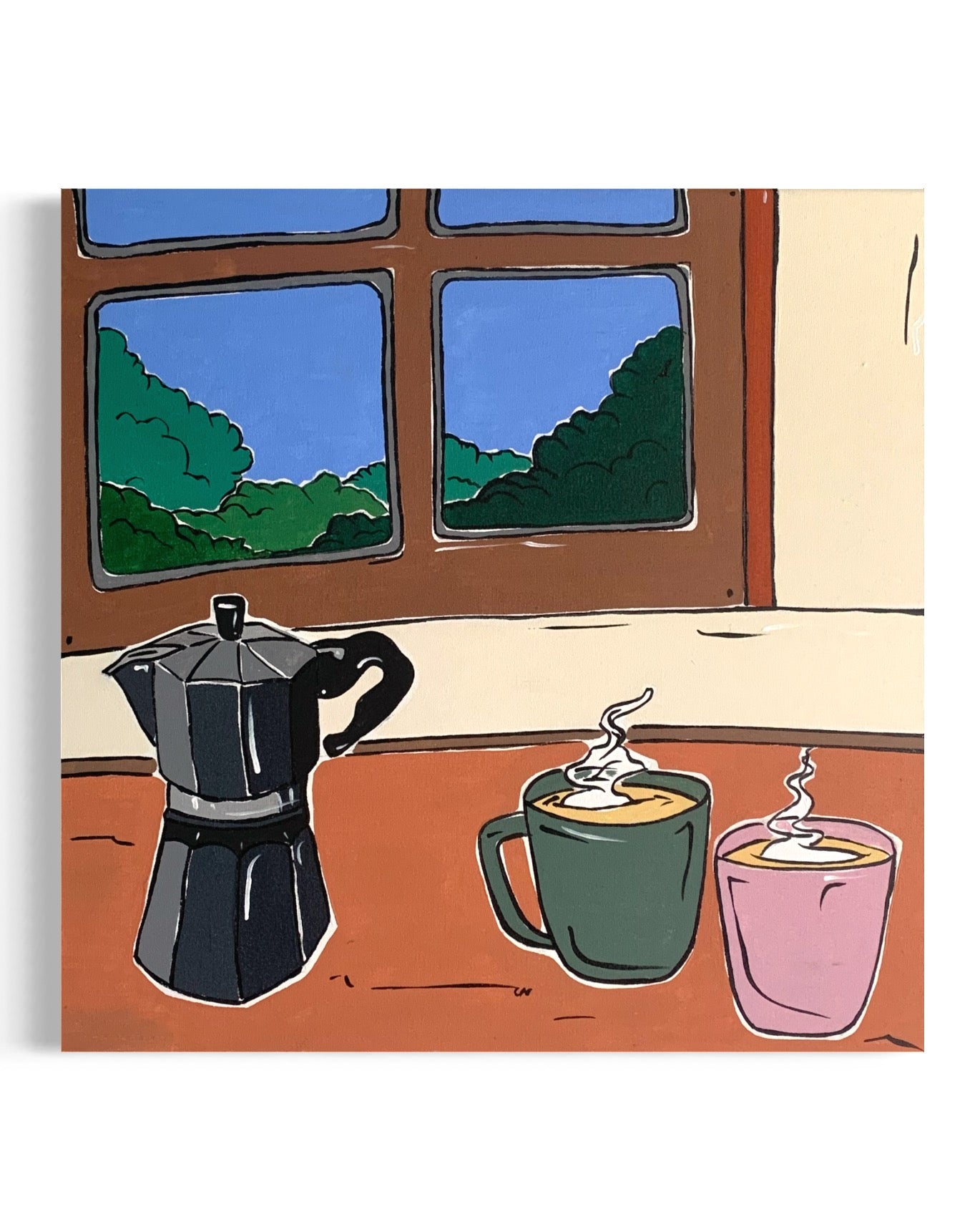 Coffee with a view