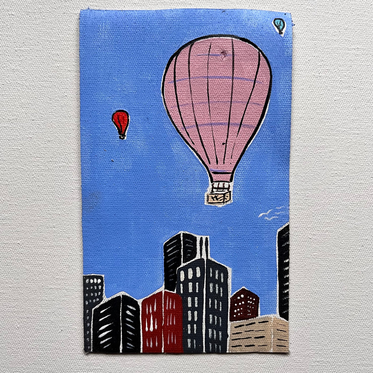 Deb's loose canvas series