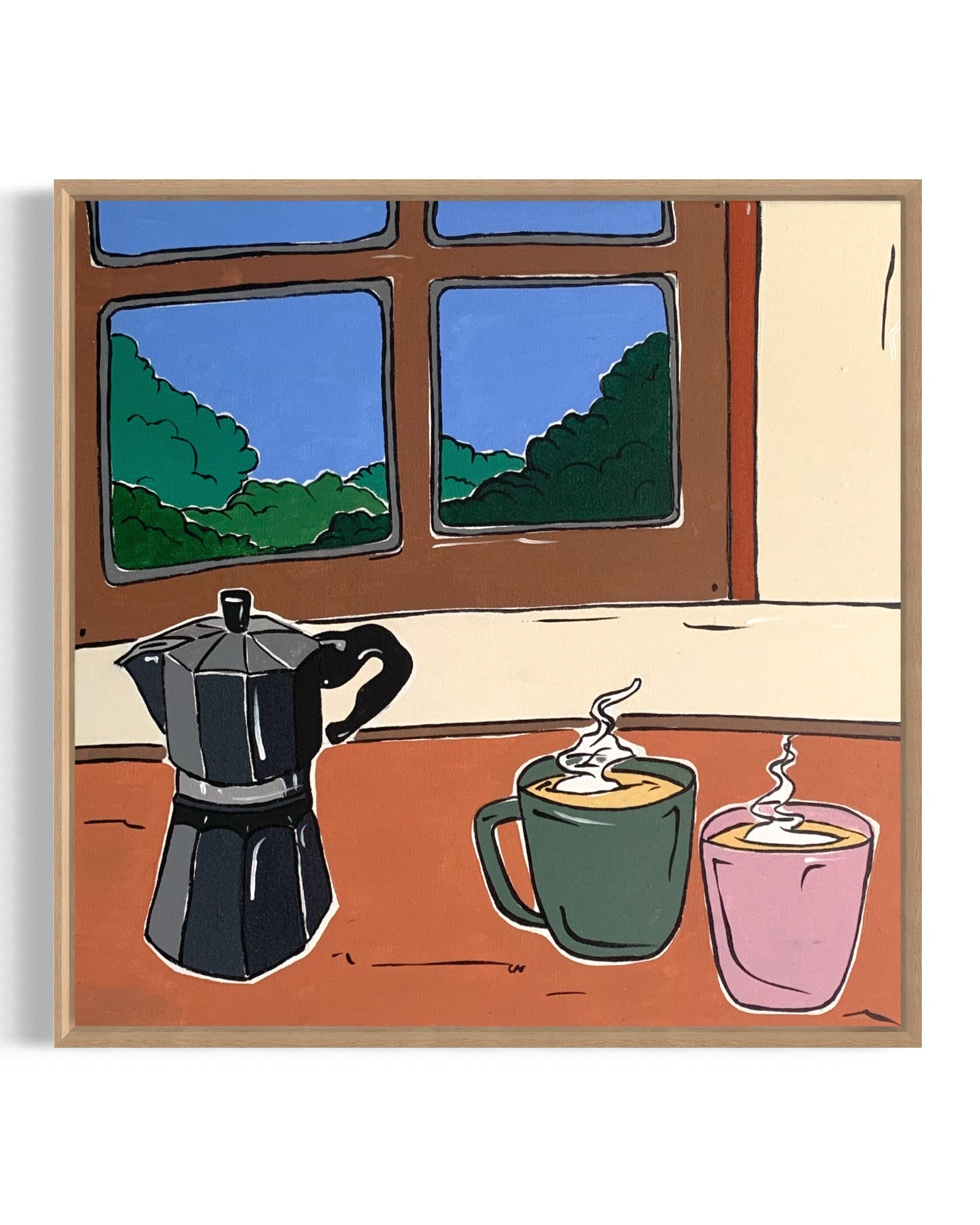Coffee with a view