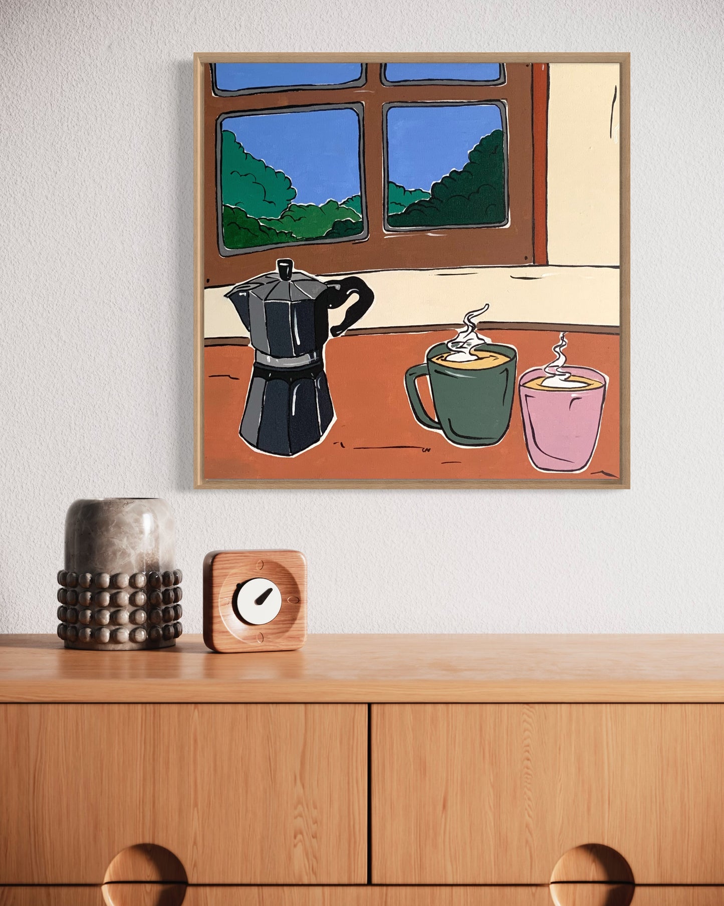 Coffee with a view